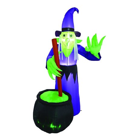 CELEBRATIONS Four Season Witch With Cauldron Inflatable MY-20W632